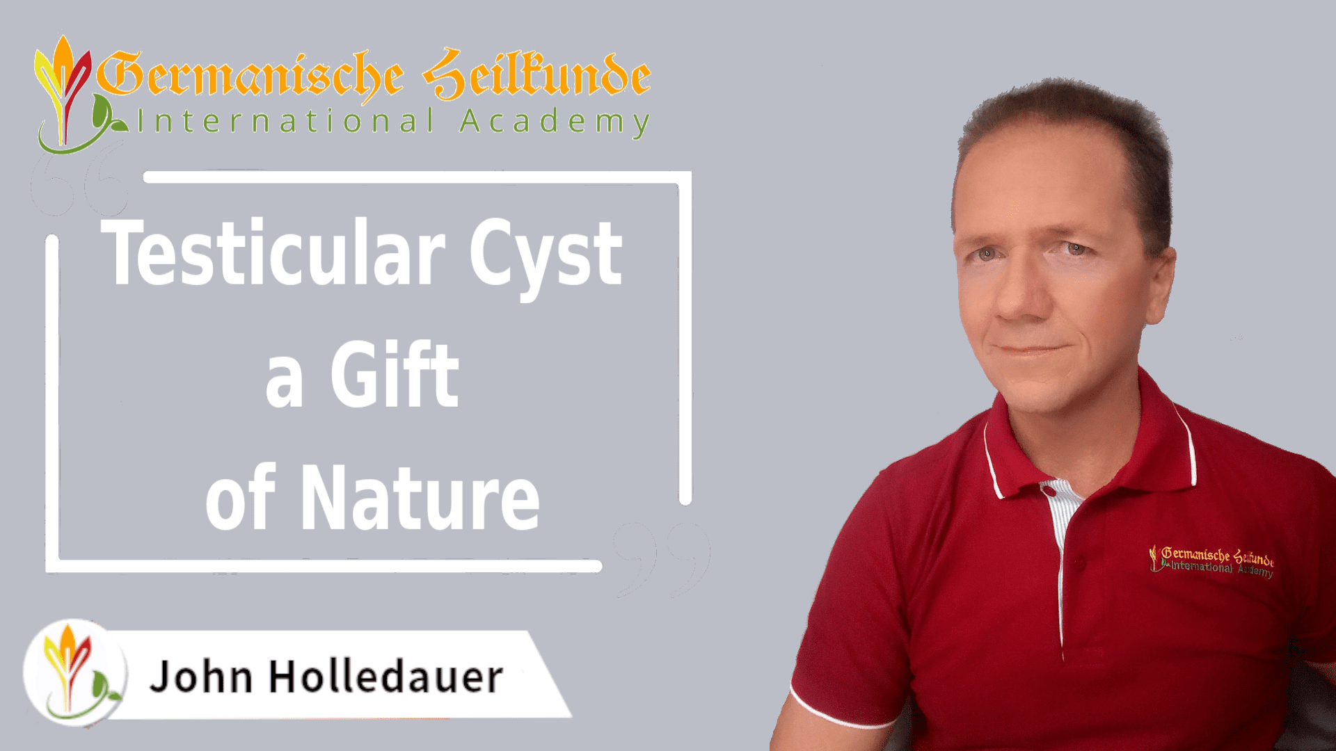 Testicle Cyst Vs Cancer A Gift Of Nature Ghk Academy